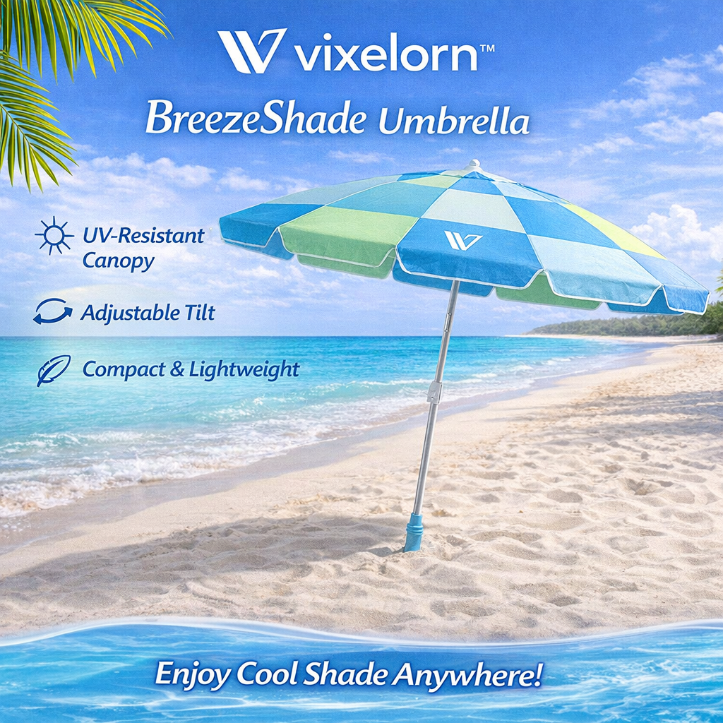 Vixelorn™ BreezeShade Umbrella