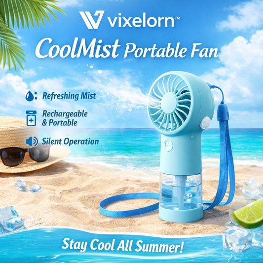 Vixelorn™ CoolMist Portable Fan
