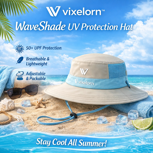 Vixelorn™ WaveShade UV Protection Hat