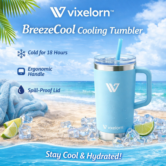 Vixelorn™ BreezeCool Cooling Tumbler
