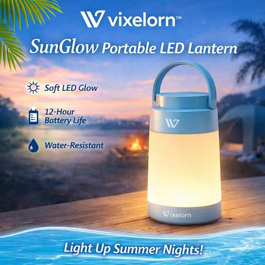 Vixelorn™ SunGlow Portable LED Lantern