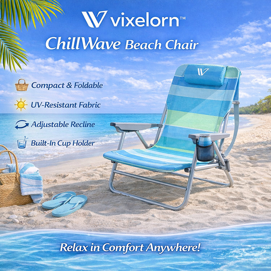 Vixelorn™ ChillWave Beach Chair